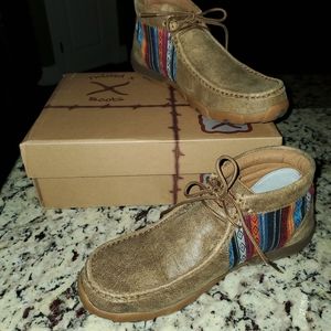 Twisted X driving mocs